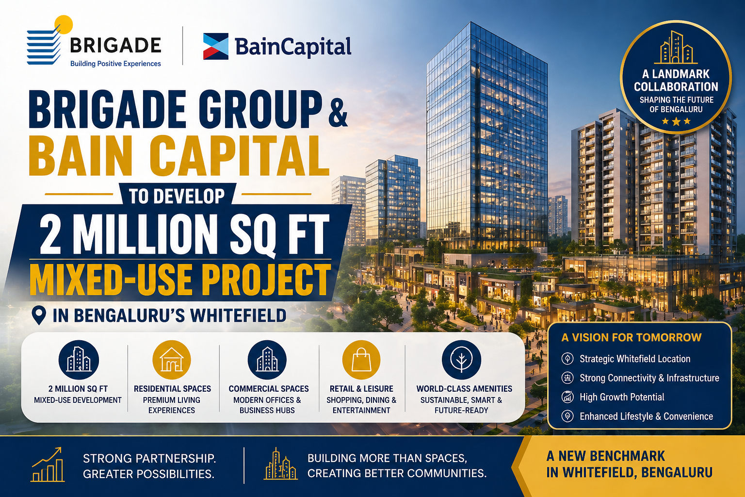 Brigade Group and Bain Capital