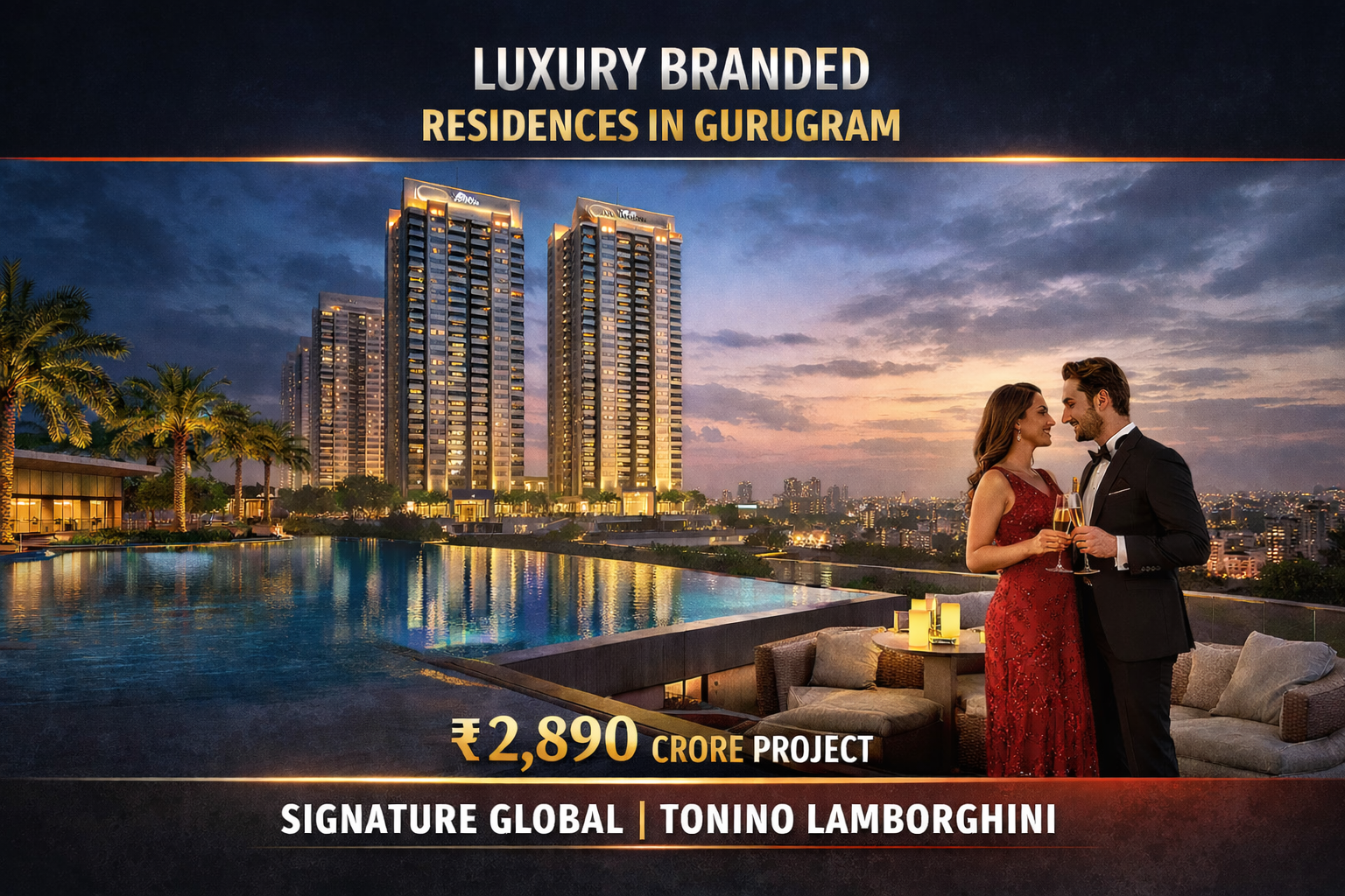 Signature Global & Tonino Lamborghini ₹2,890 Cr Gurugram Project