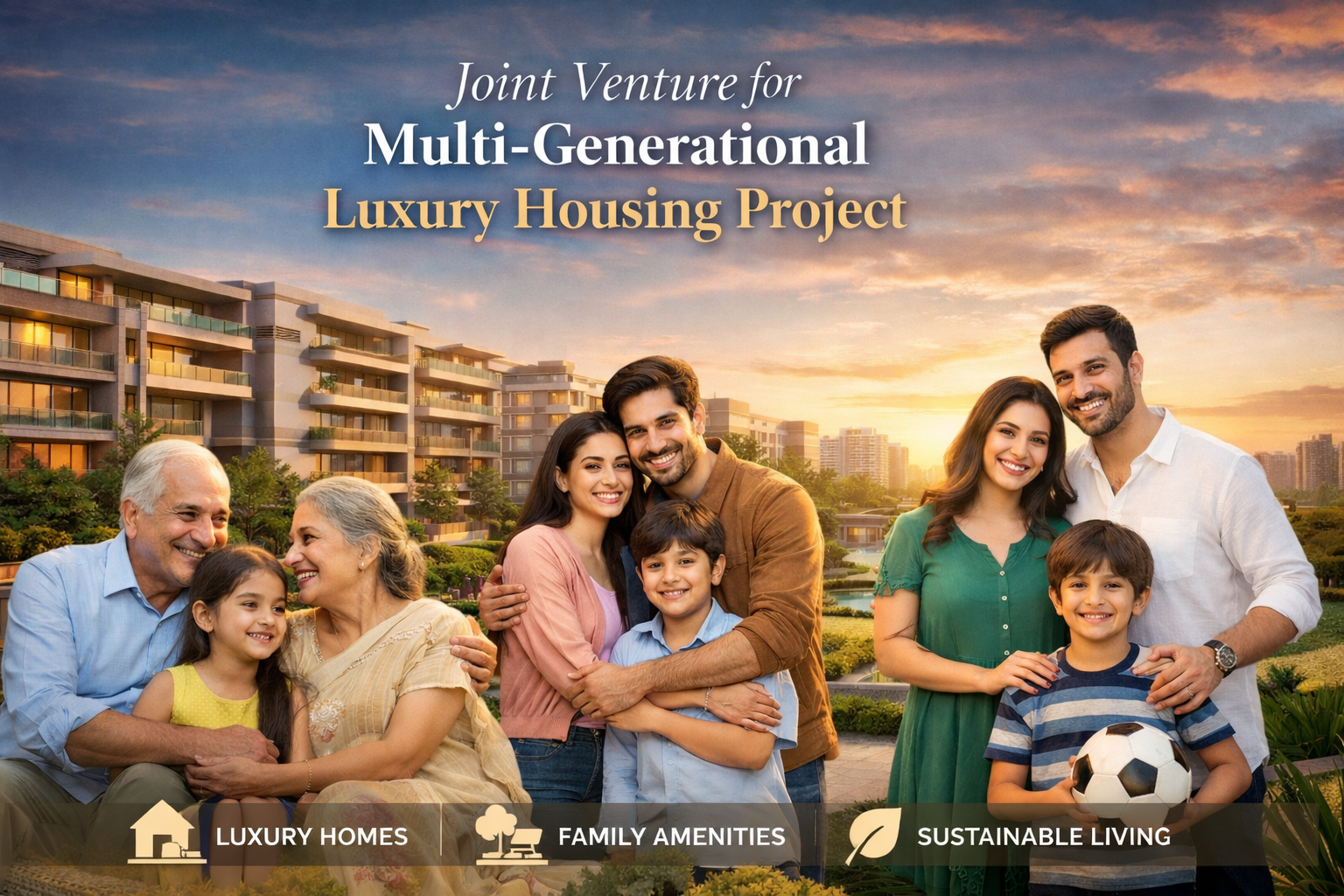 Kreeva Enters Joint Venture for Multi-Generational Luxury Housing Project