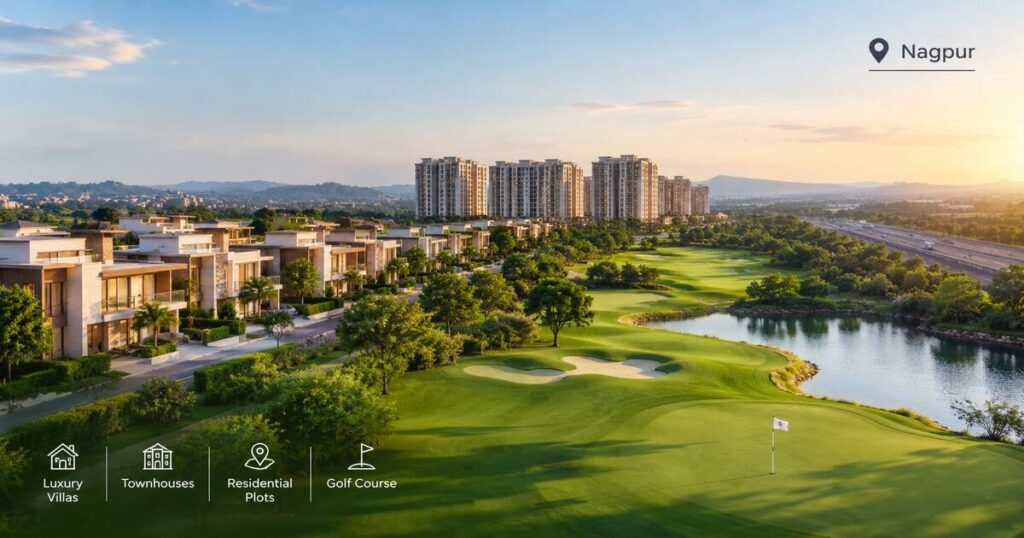 Hiranandani, Krisala Plan ₹2,100 Crore Nagpur Township